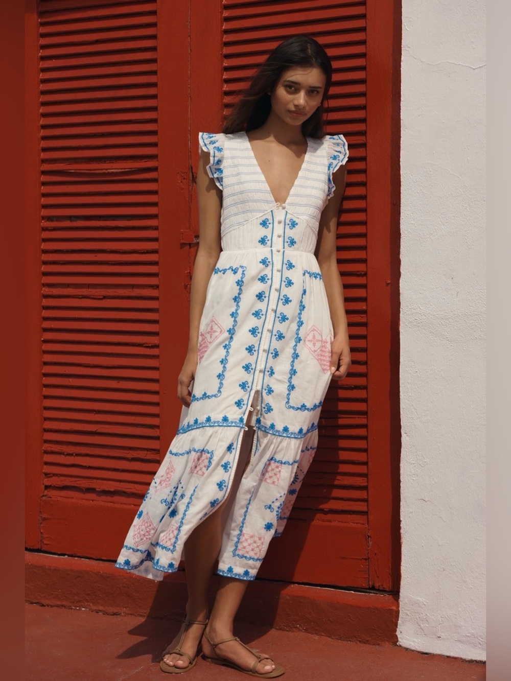 Anthropologie Peregrine Midi Dress NWT Size M